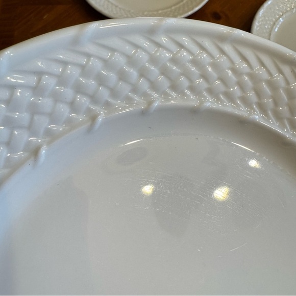 Ralph Lauren China Wicker Basket Salad Plate - Picture 14 of 16
